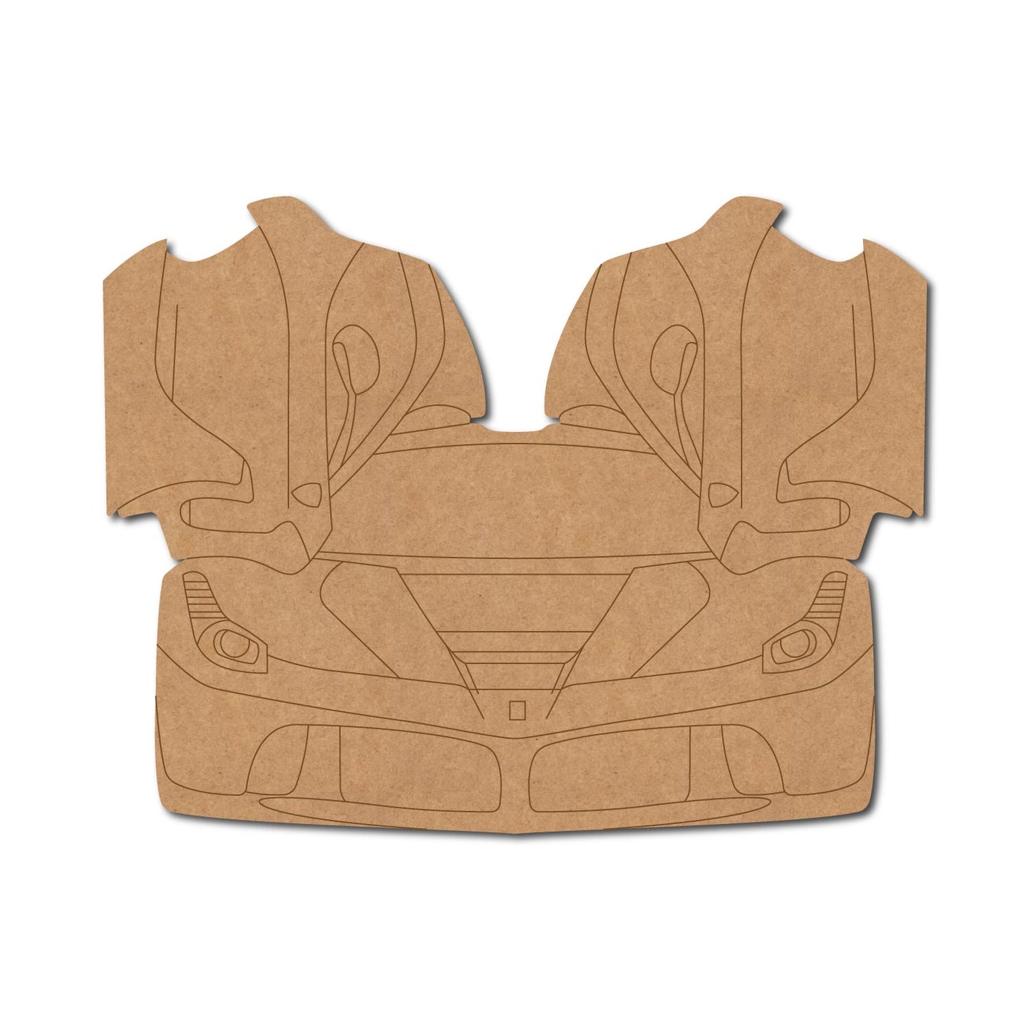 Ferrari Car Pre Marked MDF Design 4