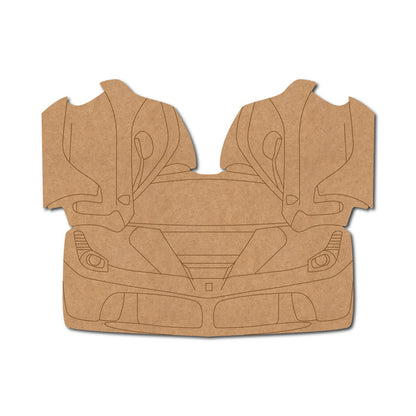 Ferrari Car Pre Marked MDF Design 4