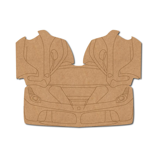 Ferrari Car Pre Marked MDF Design 4