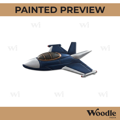 Fighter Jet Pre Marked MDF Design 1