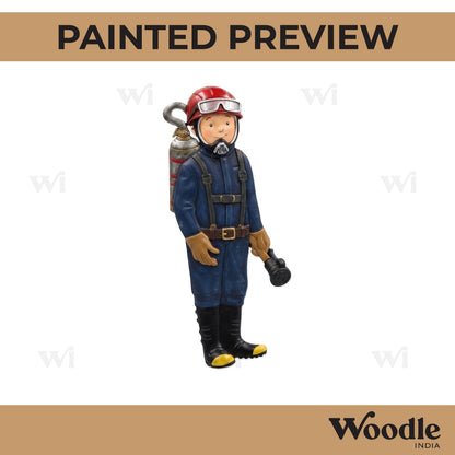 Fire Fighter Pre Marked MDF Design 2