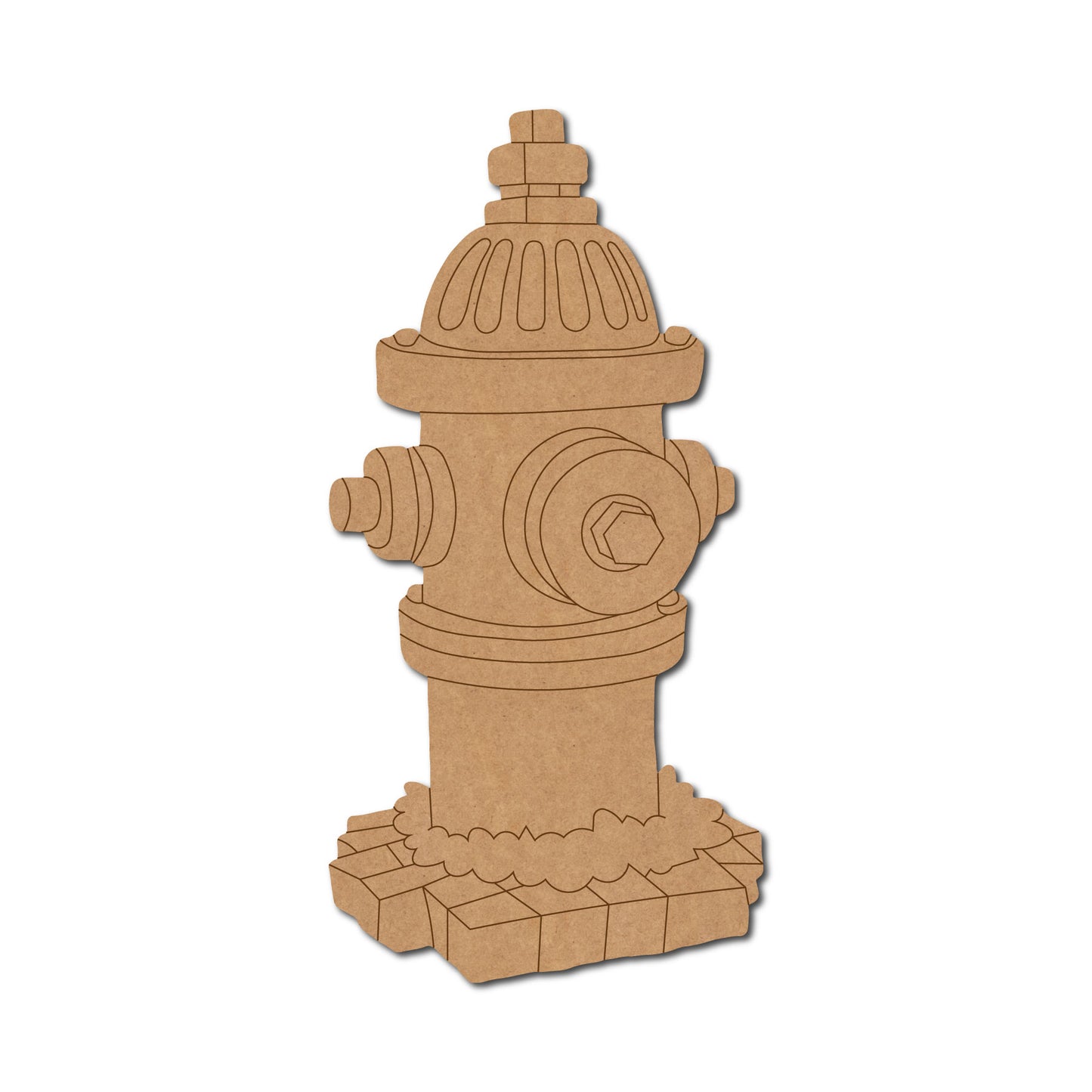 Fire Hydrant Pre Marked MDF Design 1