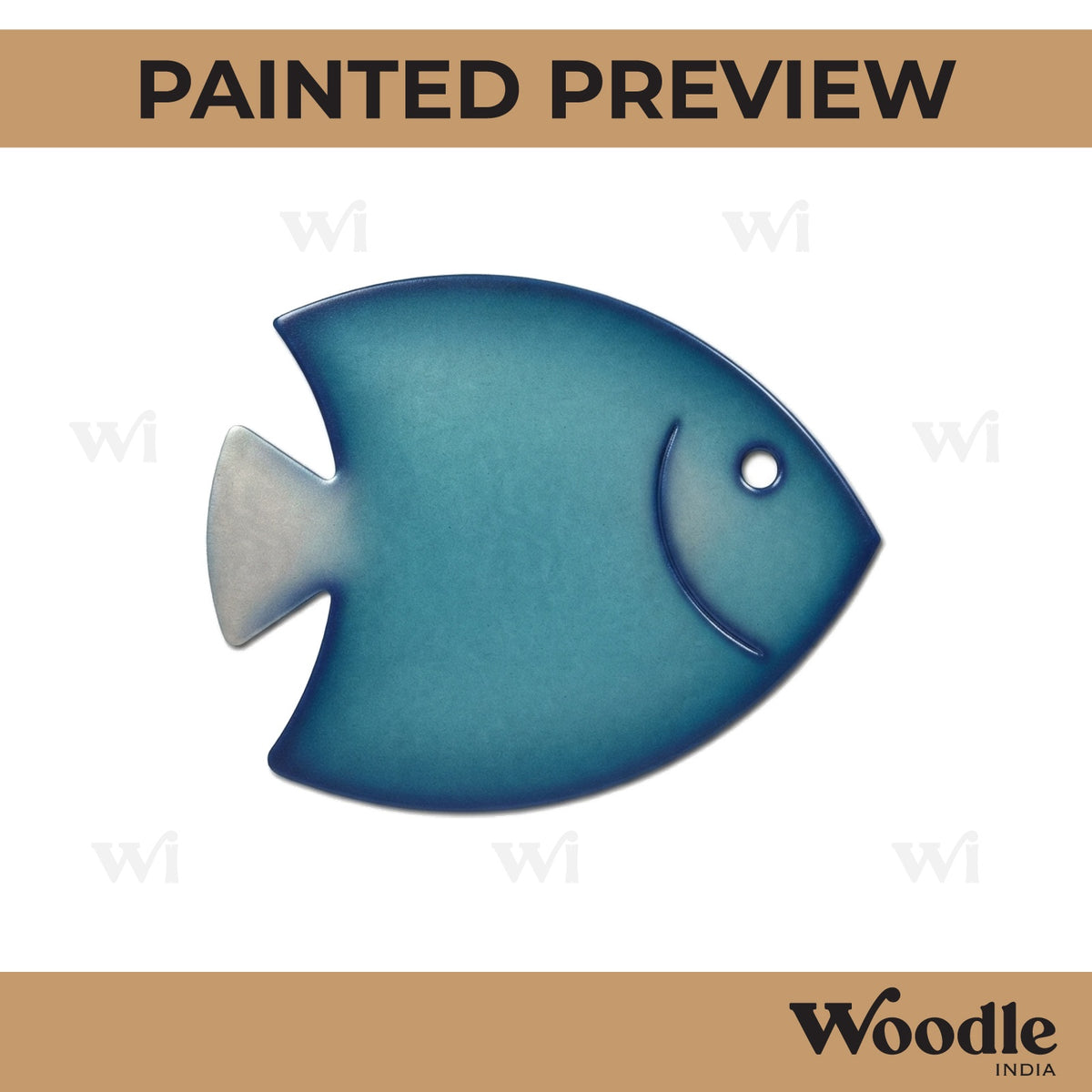 Fish Cutout MDF Design 2