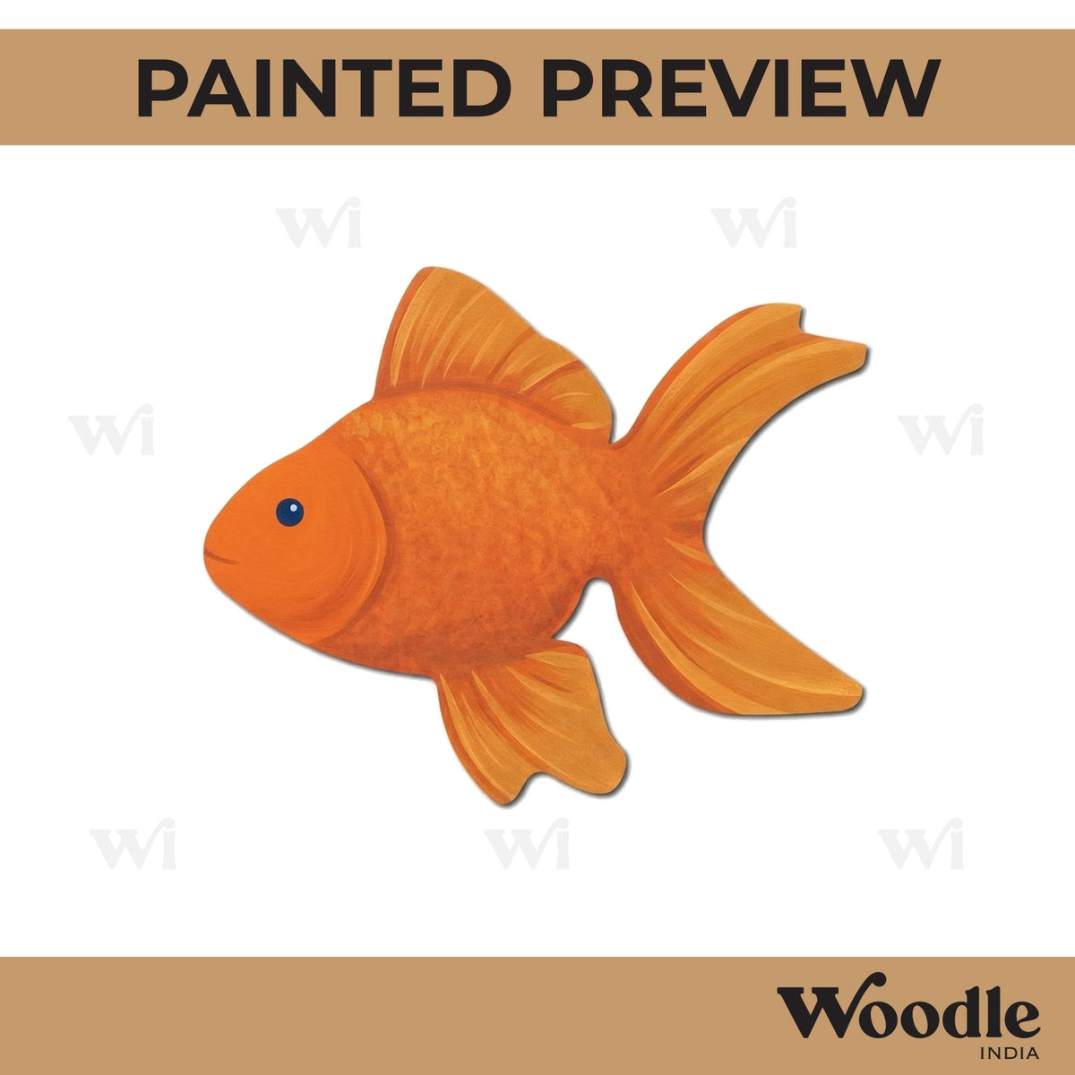 Fish Cutout MDF Design 5