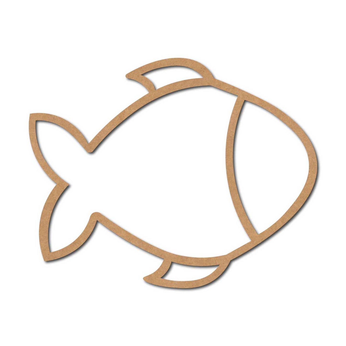 Fish Cutout MDF Design 8