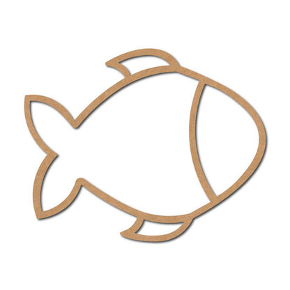 Fish Cutout MDF Design 8