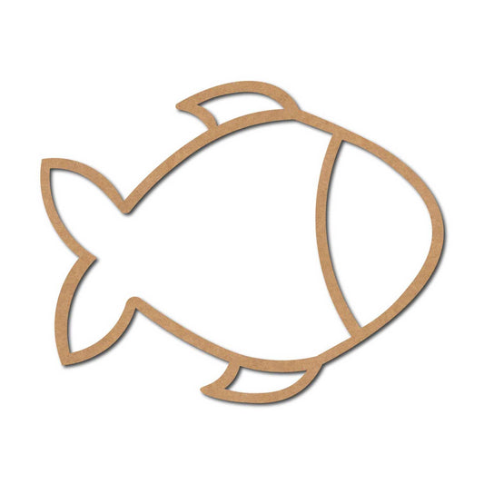Fish Cutout MDF Design 8