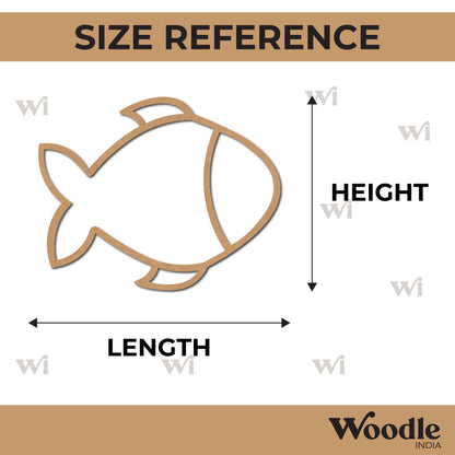 Fish Cutout MDF Design 8