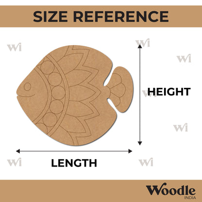Fish Pre Marked MDF Design 4