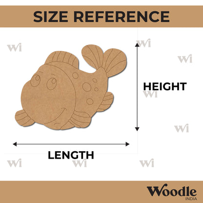 Fish Pre Marked MDF Design 6