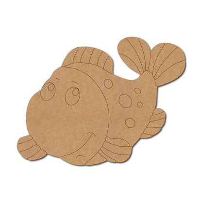 Fish Pre Marked MDF Design 6