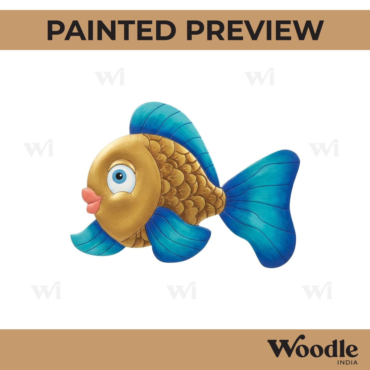 Fish Pre Marked MDF Design 7