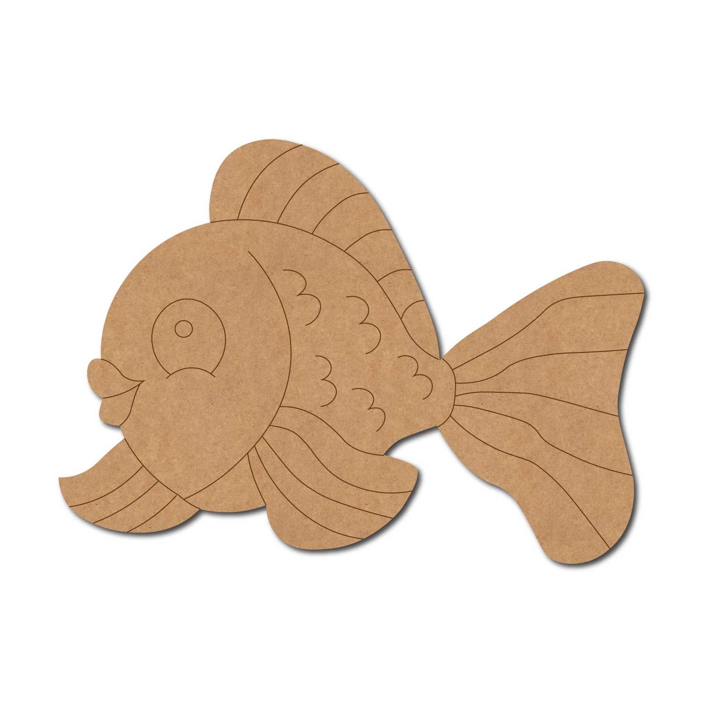 Fish Pre Marked MDF Design 7