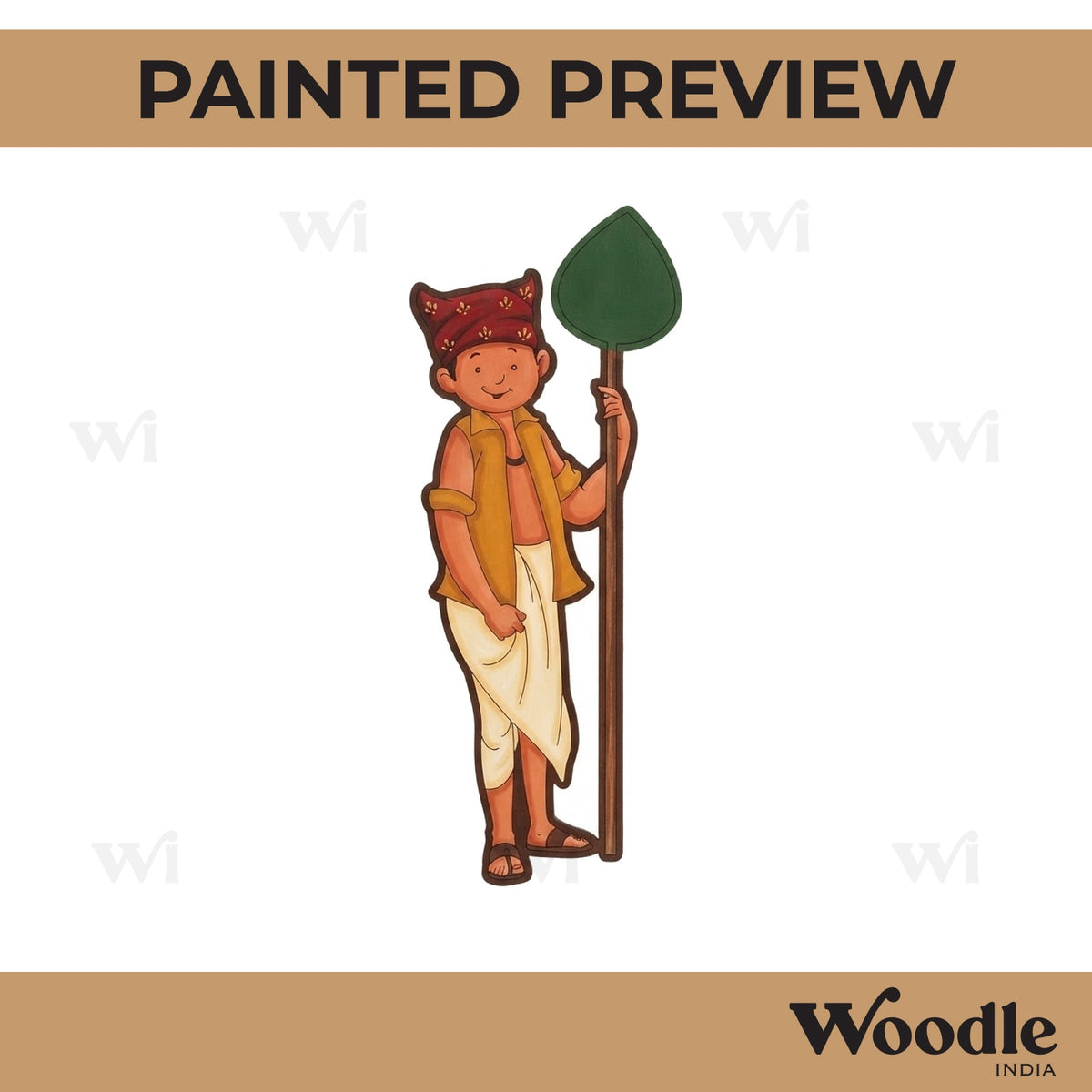 Fisherman Pre Marked MDF Design 1