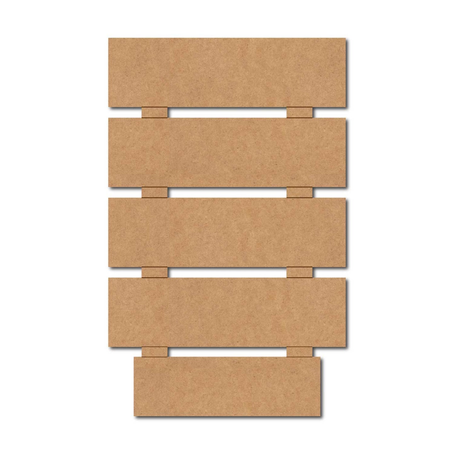 Five Plank Nameplate MDF Design 2