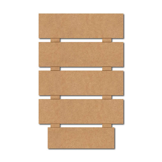 Five Plank Nameplate MDF Design 2