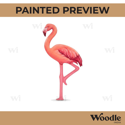 Flamingo Cutout MDF Design 1
