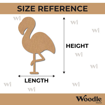 Flamingo Cutout MDF Design 3