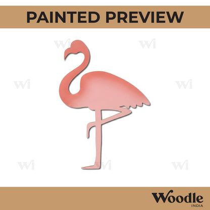 Flamingo Cutout MDF Design 4