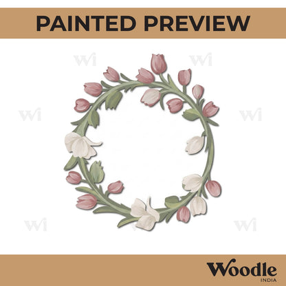 Floral Cutout MDF Design 1