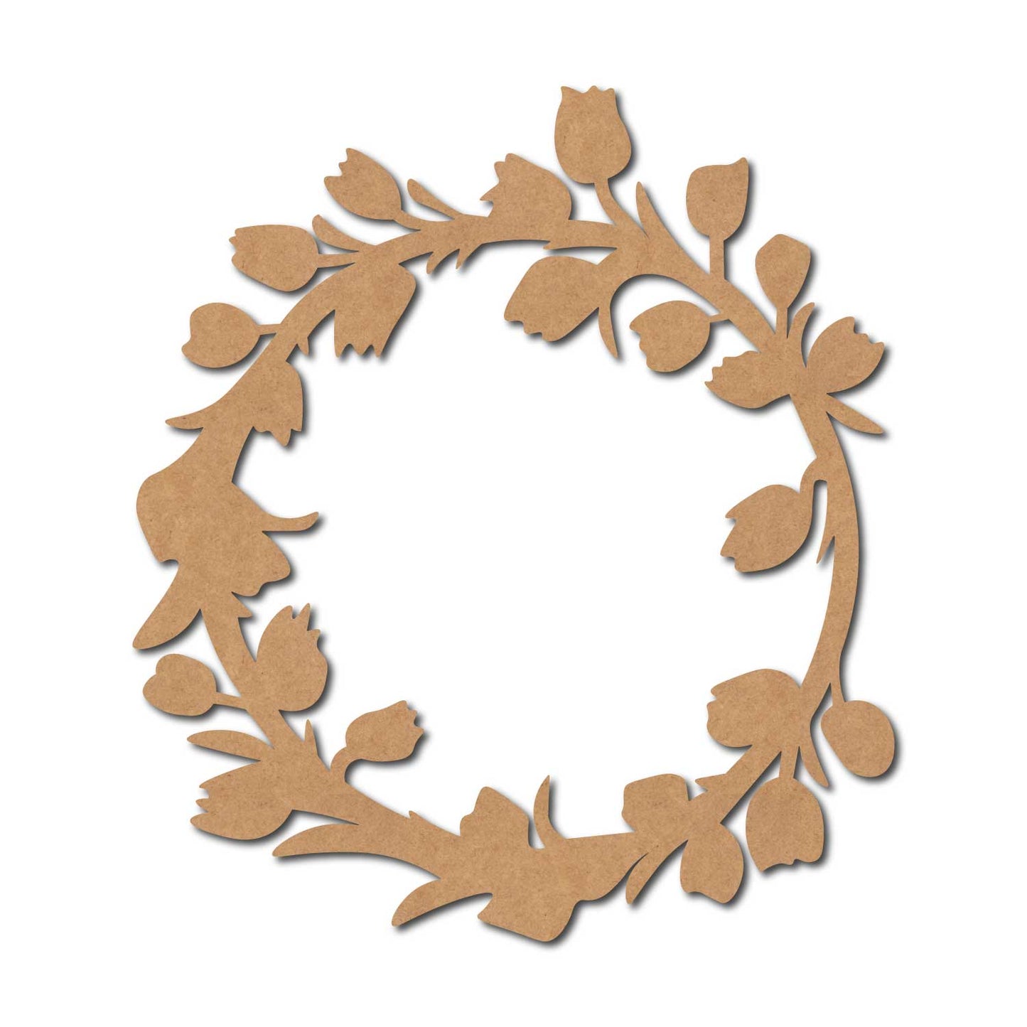 Floral Cutout MDF Design 1