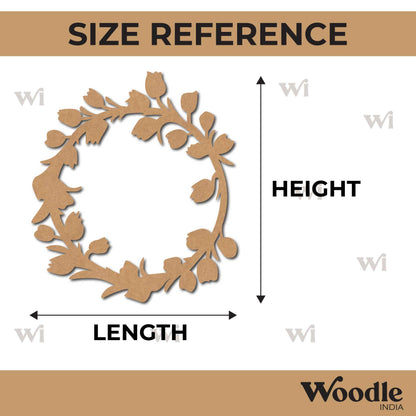 Floral Cutout MDF Design 1