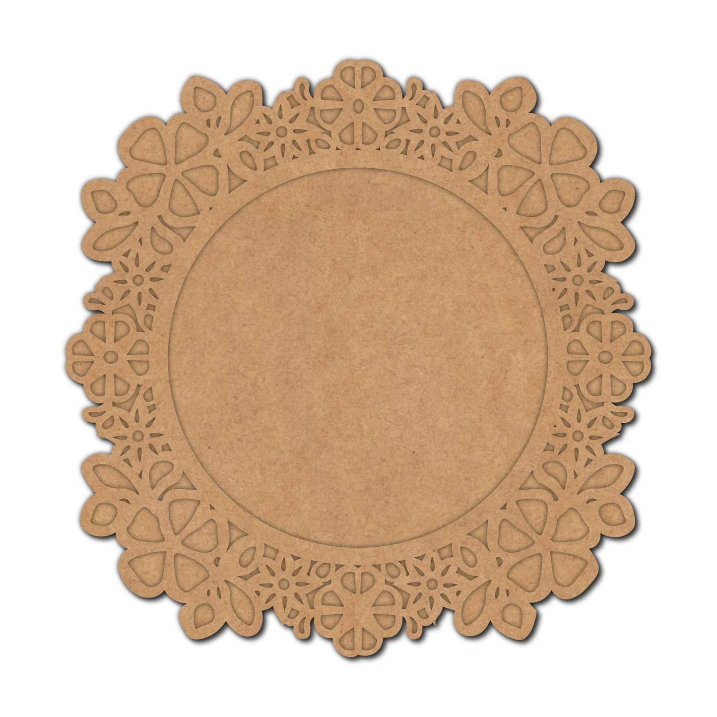 Floral Diya Tealight Holder MDF Design 5
