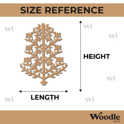 Floral Motif Cutout MDF Design 1