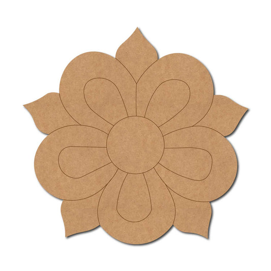 Floral Pre Marked Base MDF Design 3
