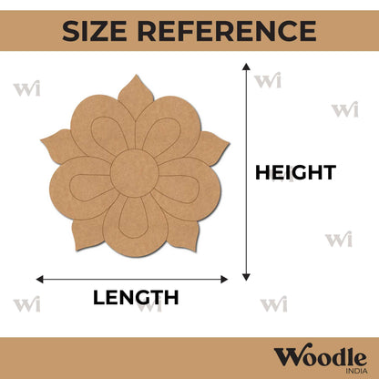 Floral Pre Marked Base MDF Design 3