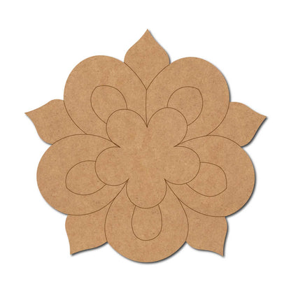 Floral Pre Marked Base MDF Design 4