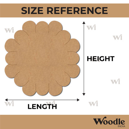 Floral Pre Marked Base MDF Design 5
