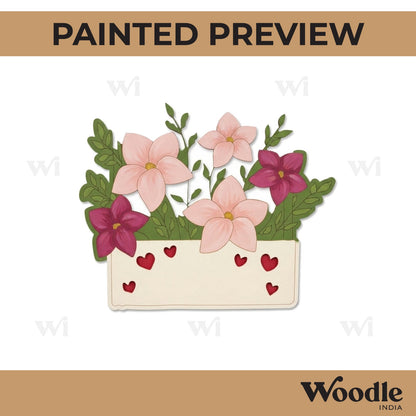 Floral Pre Marked Base MDF Design 7