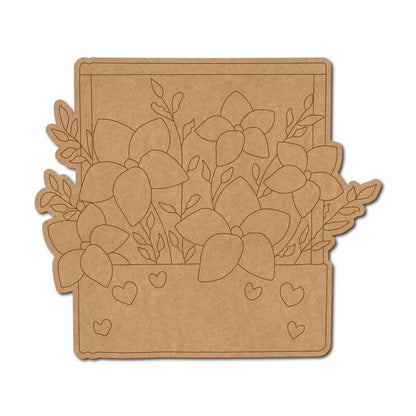 Floral Pre Marked Base MDF Design 7