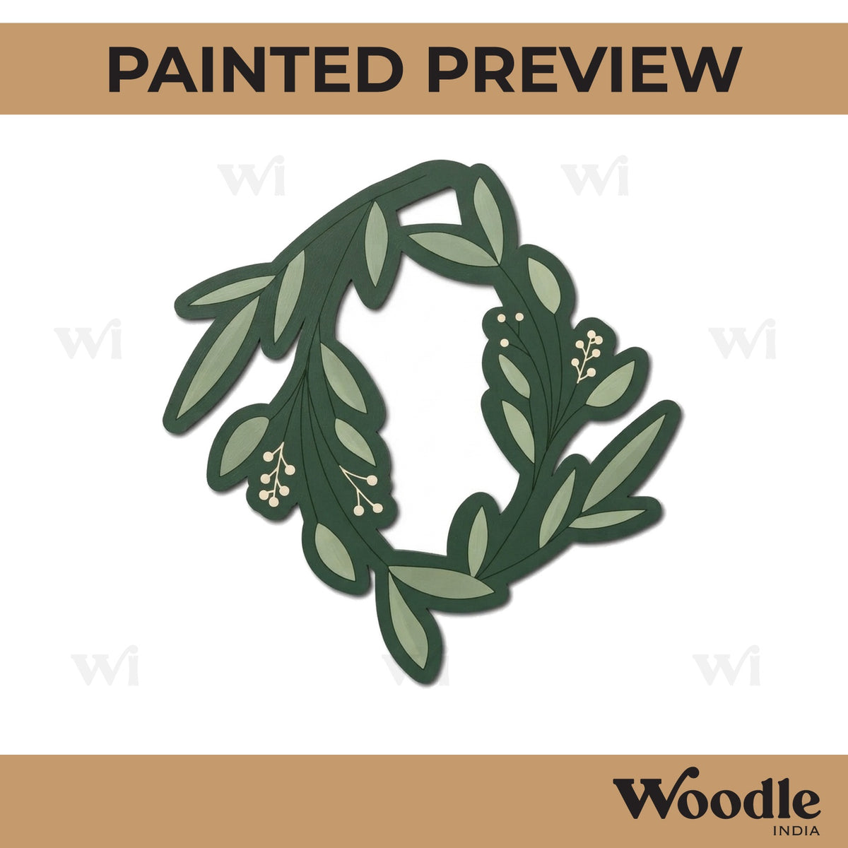Floral Pre Marked Base MDF Design 8