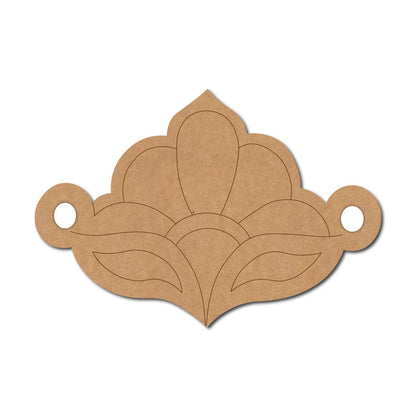 Floral Rakhi Pre Marked MDF Design 1