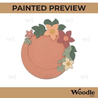 Floral Two Layered Base MDF Design 1