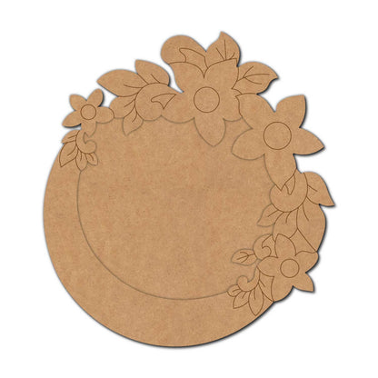 Floral Two Layered Base MDF Design 1