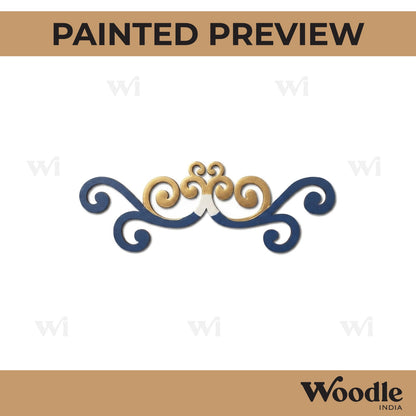 Flourish Cutout MDF Design 1