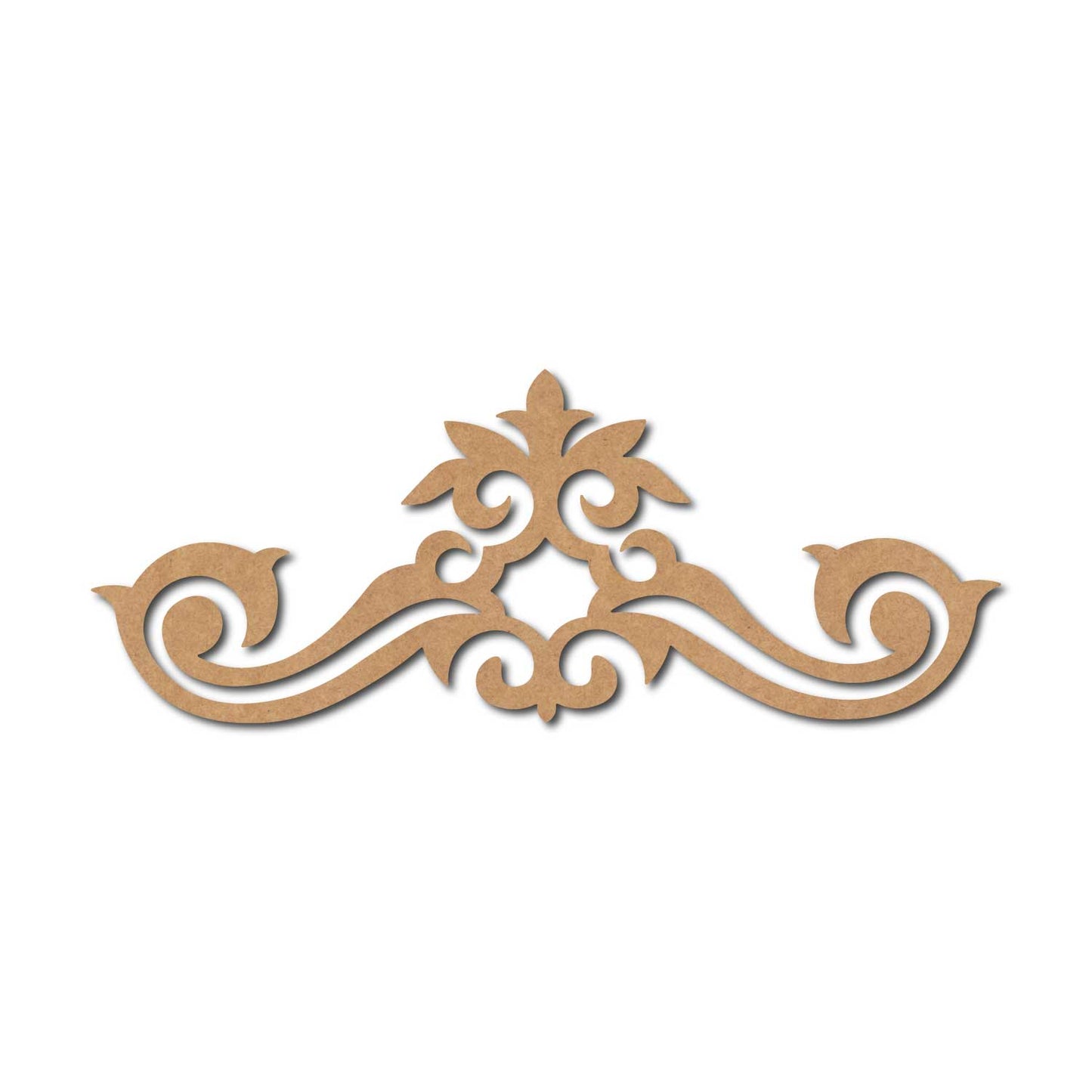 Flourish Cutout MDF Design 10