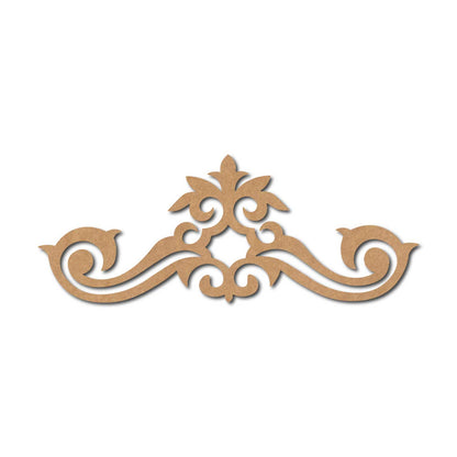 Flourish Cutout MDF Design 10