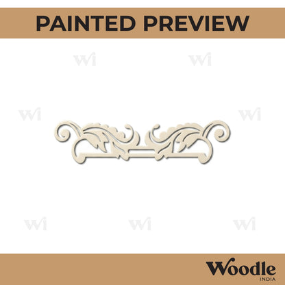 Flourish Cutout MDF Design 11
