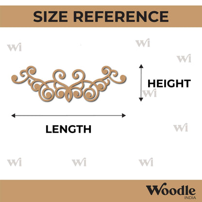 Flourish Cutout MDF Design 12