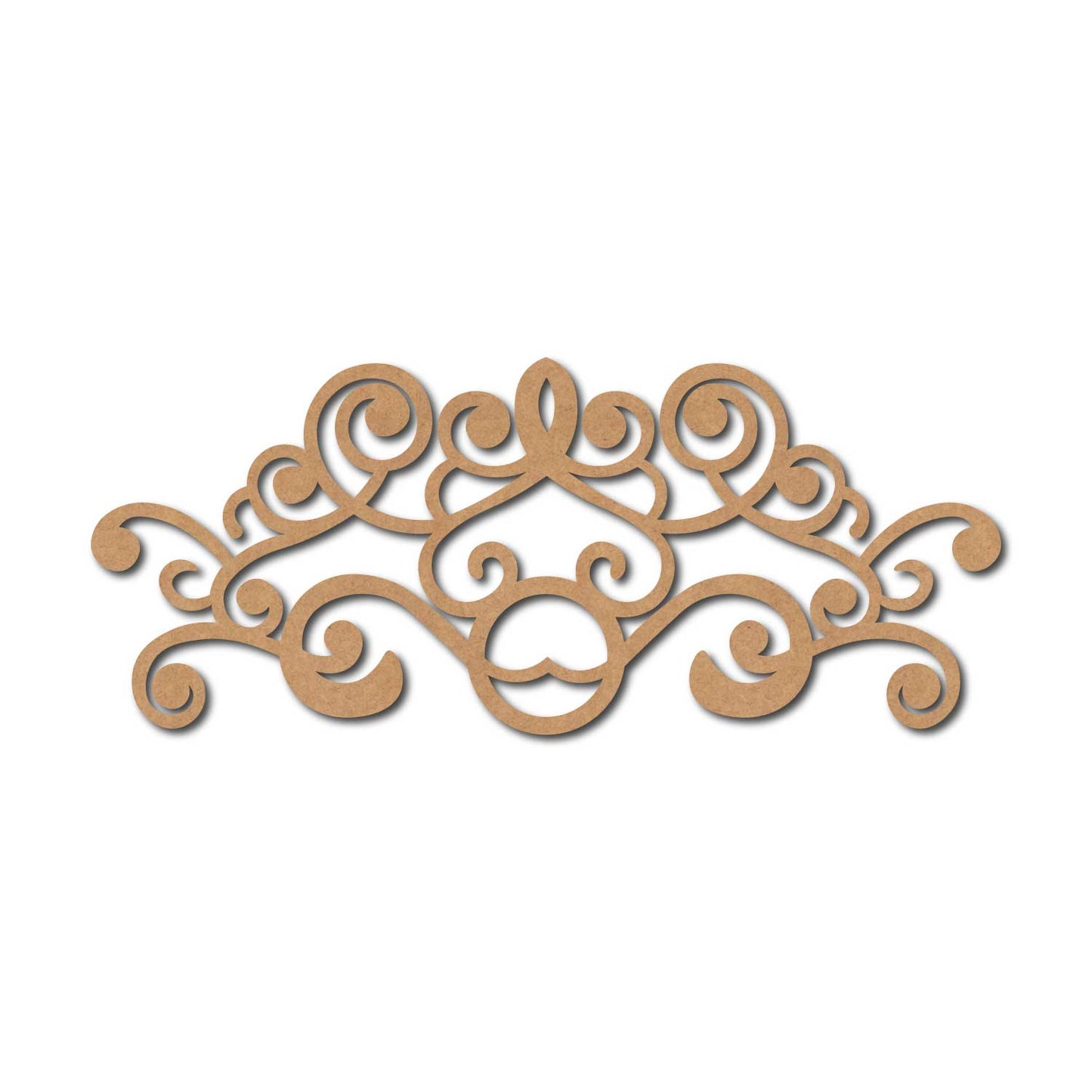 Flourish Cutout MDF Design 13