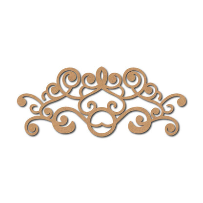 Flourish Cutout MDF Design 13