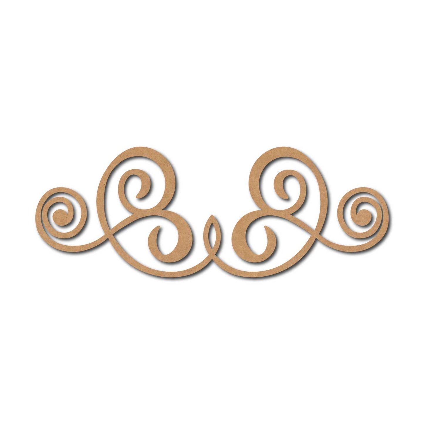 Flourish Cutout MDF Design 15
