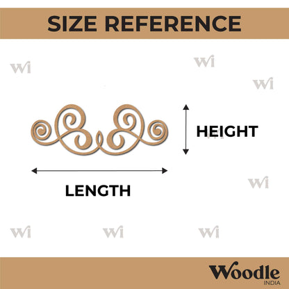 Flourish Cutout MDF Design 15