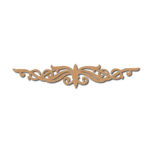 Flourish Cutout MDF Design 16