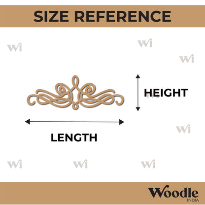 Flourish Cutout MDF Design 17
