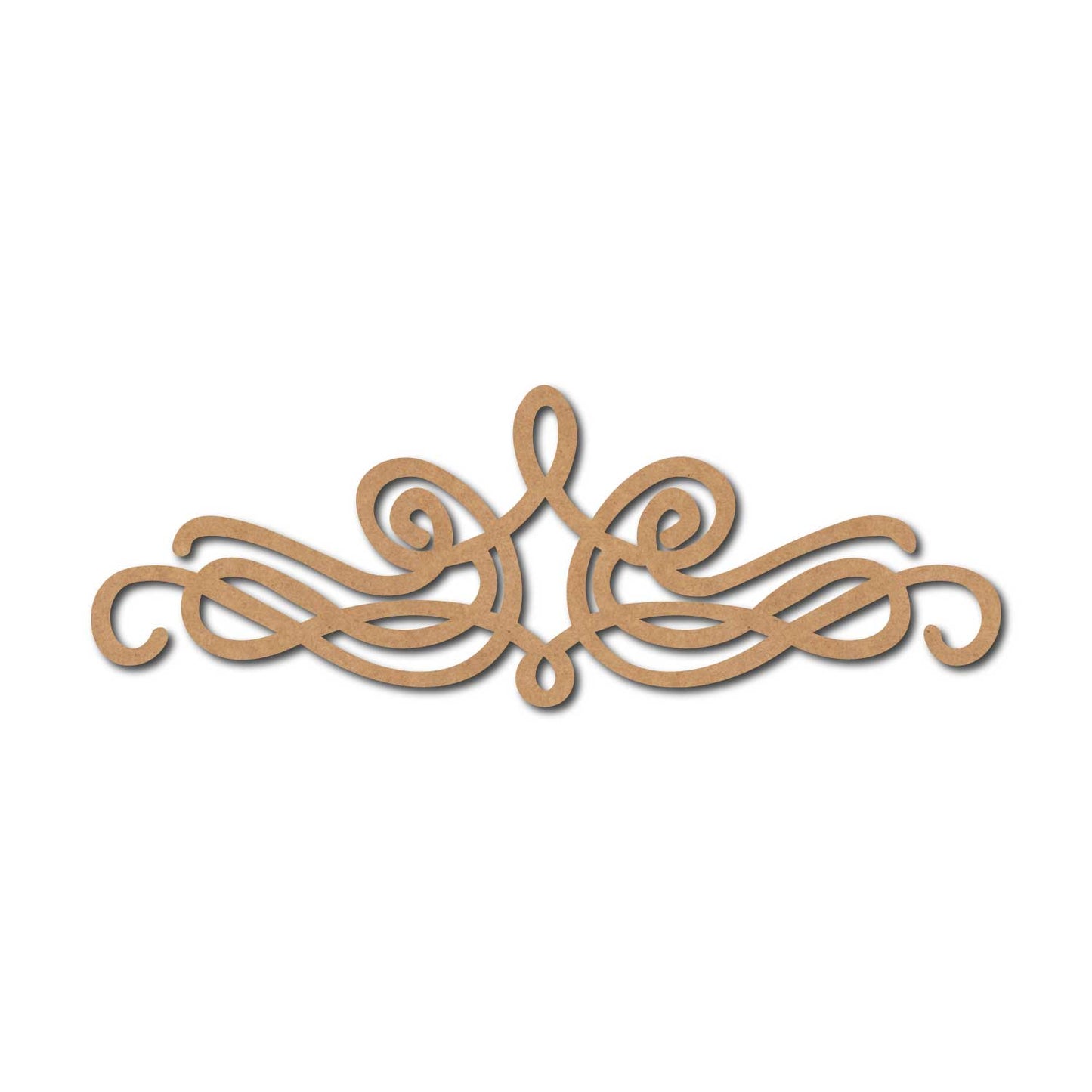 Flourish Cutout MDF Design 17